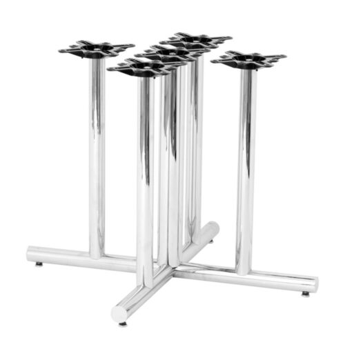 Starline Series 5 Column Polished Chrome Table Base