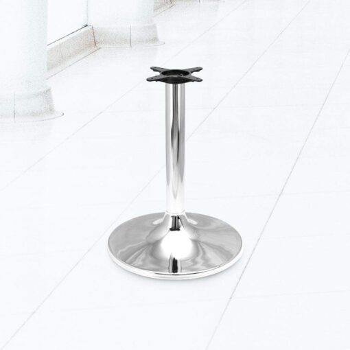 17" 850 Series Polished Chrome Table Base