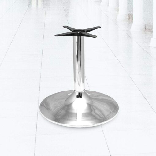 30" 850 Series Polished Chrome Table Base