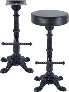 Ornamental Barstool Base #B6C6-BS