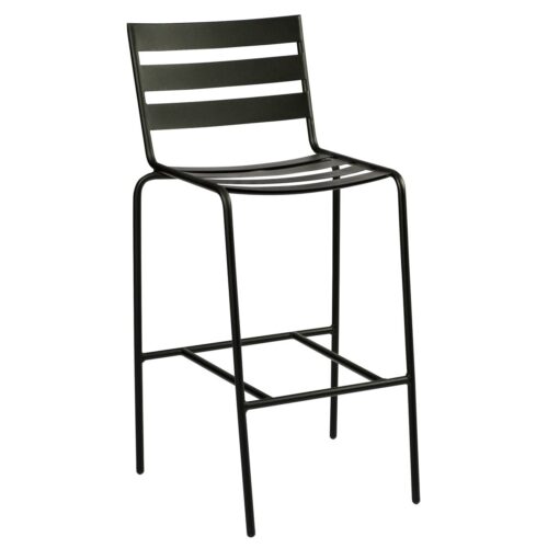 Black Metro Bar Chair