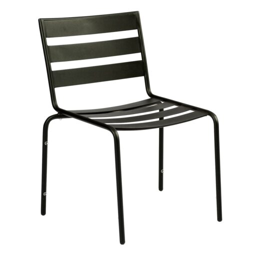 Black Metro Side Chair