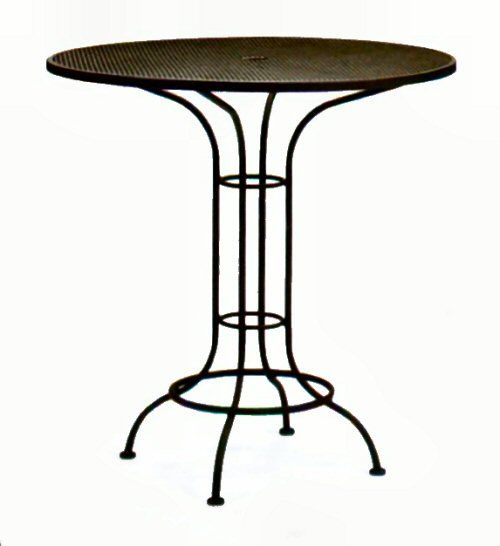 Wrought Iron Bar Table 42 inch