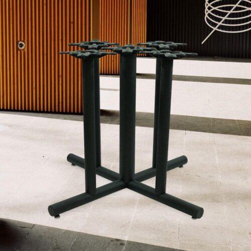 Starline Series Black 5 Column Table Base